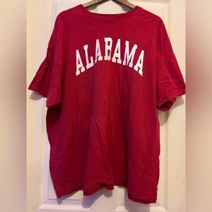 Mens used Fanatics Alabama Crimson Tide Tee